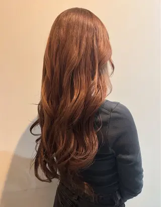 ロング 横田 凜子のヘアスタイル
