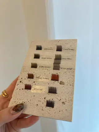 マツエク・マツパ cilon.所属・山浦 美月のマツエク・マツパデザイン