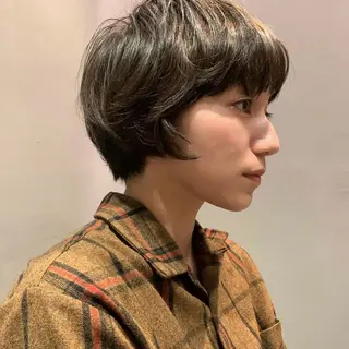 ショート パーマ 渋谷/原宿/メンズ/ コヤマトモヤのヘアスタイル