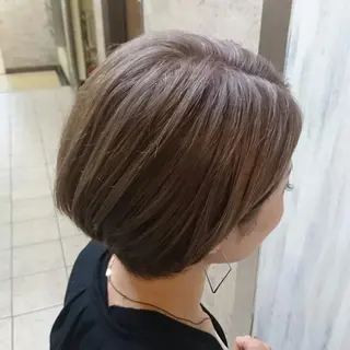 ショート カラー 櫛部洸貴/ メンズ、ヘットスパのヘアスタイル