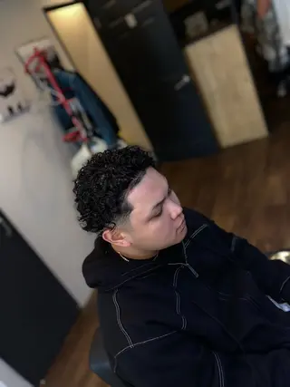 パーマ メンズ FADE&LINE今泉店所属・松井 夏凜のヘアスタイル