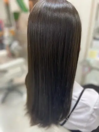 セミロング カラー 菊地 美憂のヘアスタイル