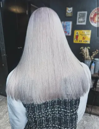 ロング カラー エクステ×ブリーチ 😈一ノ瀬千暁😈のヘアスタイル
