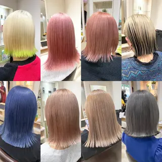 カラー ミディアム 🌈kamiiro 🌈のヘアスタイル