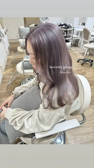 カラー 🌷柔らかクリーミー 🤍kirari🌷のヘアスタイル