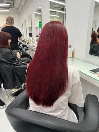 カラー ブリーチなし透明感 💗RYOTAのヘアスタイル