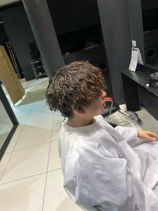 パーマ メンズ 四日市 メンズ特化 服部 将汰のヘアスタイル