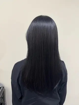 ロング カラー ゆ う あのヘアスタイル