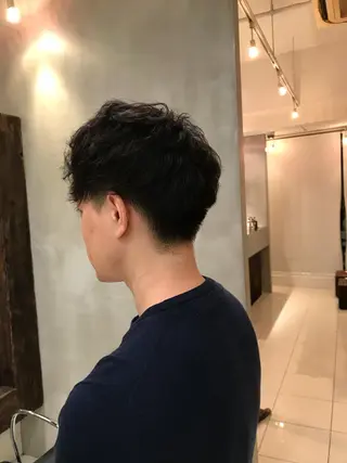 ショート メンズ 加藤 泰輔のヘアスタイル