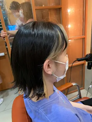 ショート カラー 若林 良のヘアスタイル