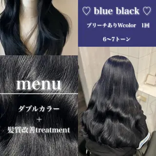 カラー 💙ハイトーン韓国風 色白ヘア💙manaのヘアスタイル