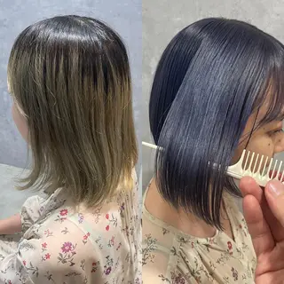 ショート StellA所属・アートディレクター ワダヒサノリのヘアスタイル