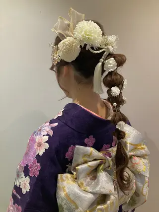 ヘアアレンジ 髪質改善✨ 風間里咲【西荻窪】のヘアスタイル