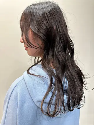 セミロング 林 叶也のヘアスタイル