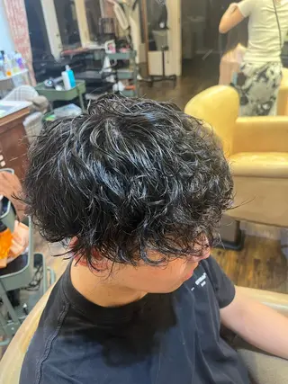 パーマ メンズ 【jam】横山 真優華のヘアスタイル