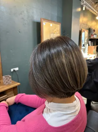 ショート 長瀬 祐貴のヘアスタイル