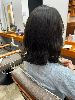 ミディアム ROSSO Hair&SPA 香椎宮前店所属・SHIINA 香椎宮前店のヘアスタイル
