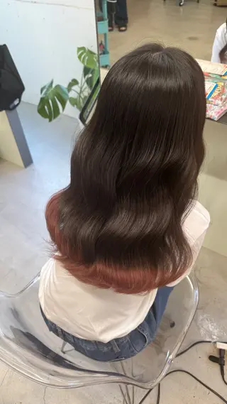 ロング カラー pino.所属・質感再生color 🥂/mayuのヘアスタイル