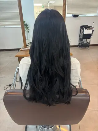 ロング カラー 石橋 未有のヘアスタイル