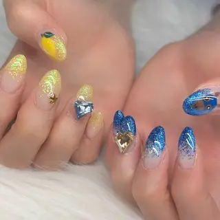 ネイル 【Yappy🌈】 💖P-tanaのネイルデザイン