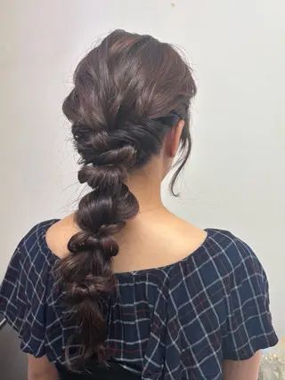 ロング 🎀🫧 あかね/アレンジのヘアスタイル