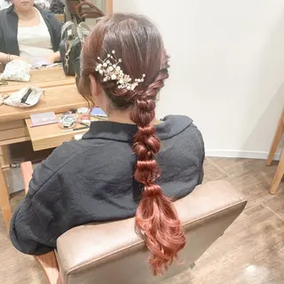 ロング ヘアアレンジ アレンジ🎀ツヤ髪✨ 北野亜優実🌱のヘアスタイル