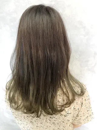 ロング カラー 五月女 隼人のヘアスタイル