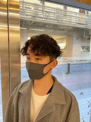 パーマ メンズ 艶カラー/縮毛矯正 /髪質改善/はるたのヘアスタイル