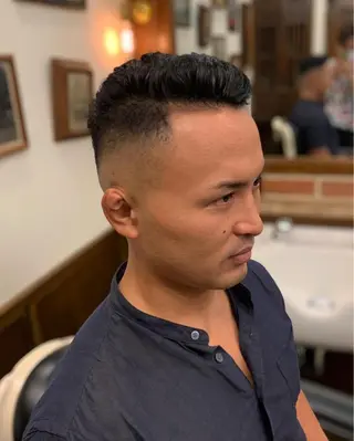 ショート メンズ HIROGINZA ヒロ銀座 青山所属・マツオ リュウホウ🐉のヘアスタイル