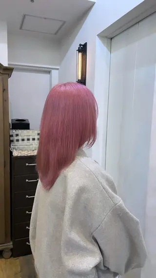 ミディアム カラー 【Belle】 MIYUKO🤎のヘアスタイル