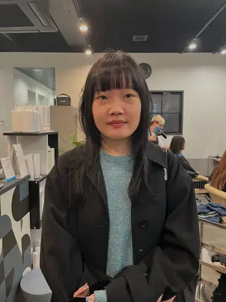 ロング カラー dogstar小林諒 レイヤー/パーマのヘアスタイル