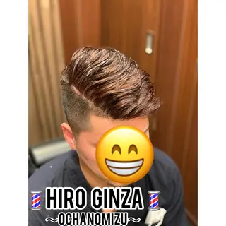 ショート カラー メンズ HIRO GINZA 御徒町店所属・岡崎 海人のヘアスタイル