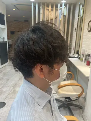 パーマ カラーお任せ下さい✨ 𝙼𝙰𝙽𝙰🧸のヘアスタイル