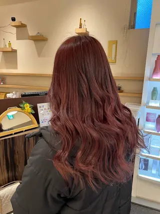 カラー 久永 菫のヘアスタイル