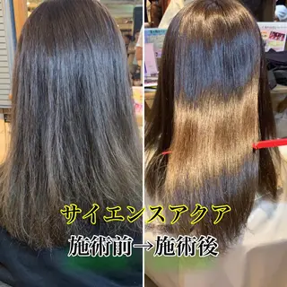 セミロング 髪質改善 カラーJILLのヘアスタイル
