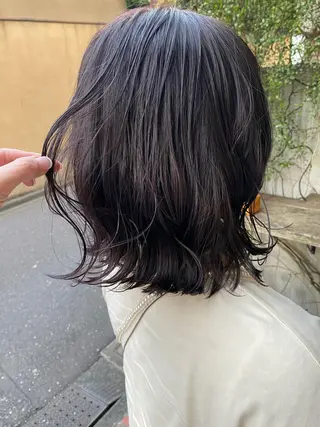 ミディアム カラー 小顔ショート✁ ⁂Yukari⁂のヘアスタイル