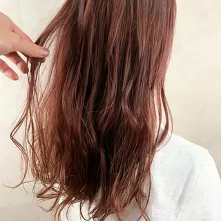 セミロング Geniee horie所属・ともや 髪質改善縮毛矯正のヘアスタイル