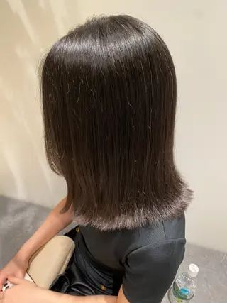 セミロング THREE by keep所属・加藤 優紗のヘアスタイル