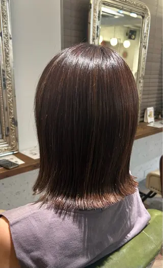 ミディアム 🍞松本 彩那🍞 暖色🌸のヘアスタイル