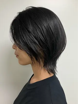 ショート moriofromlondon原宿本店所属・fumikaブリーチ /ウルフのヘアスタイル