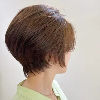 ショート f A ture.所属・《カット¥0》 朝山良徳のヘアスタイル