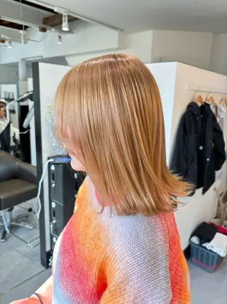 ミディアム カラー neohair by hairchic所属・坂井 なるはのヘアスタイル