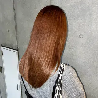 ロング カラー 遠藤姫花 𝒂𝒔𝒉草加𓂃のヘアスタイル