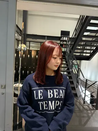 カラー Dicency所属・小倉/髪質改善 /カラー/五郡 陽菜のヘアスタイル