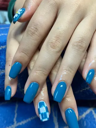 ネイル rukianail 新里のネイルデザイン