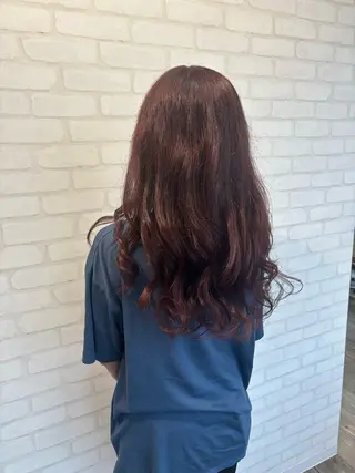 ロング カラー TOMOYA /カラー・縮毛のヘアスタイル