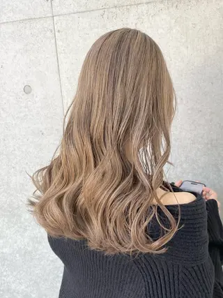 ロング カラー 【縮毛矯正/カラー】 今野寛己のヘアスタイル