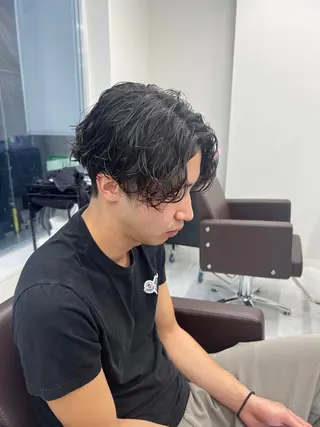 パーマ メンズ シャドウパーマ/ メンズ/KENTAのヘアスタイル