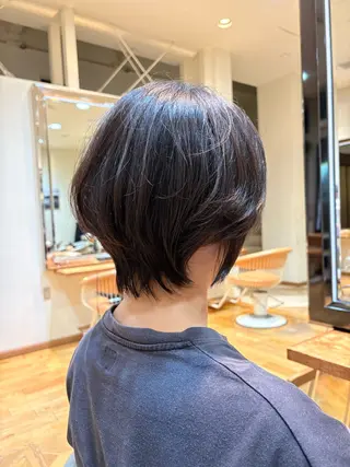 ショート ボブカット/ 明千のヘアスタイル