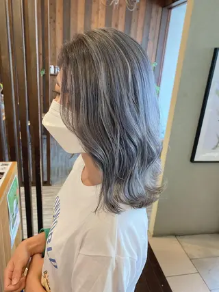 ミディアム 具志 正太のヘアスタイル